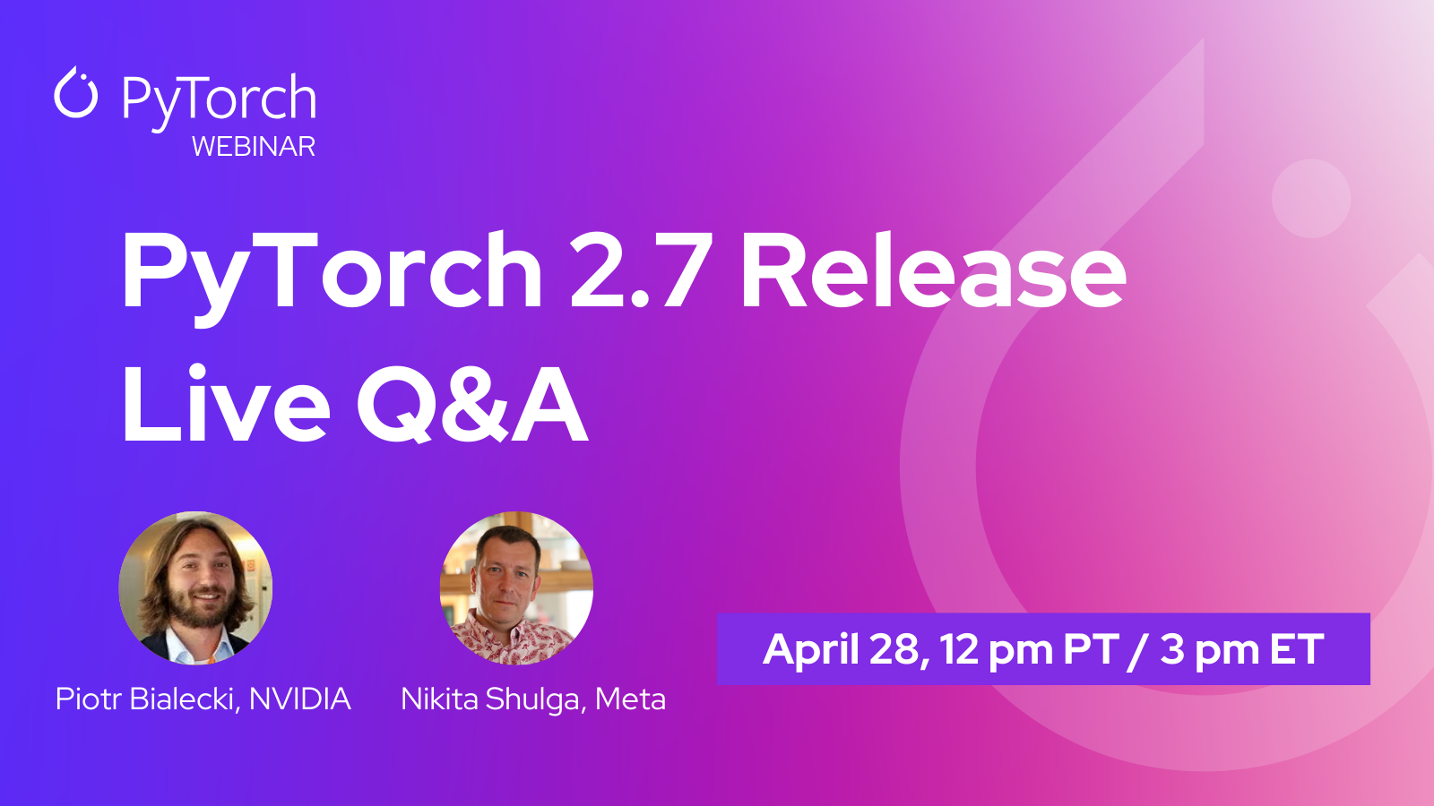 PyTorch 2.7 Release Q&A
